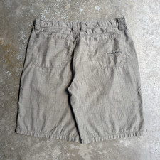 vintage 2000s y2k oakley software embroidered baggy skater style cargo shorts