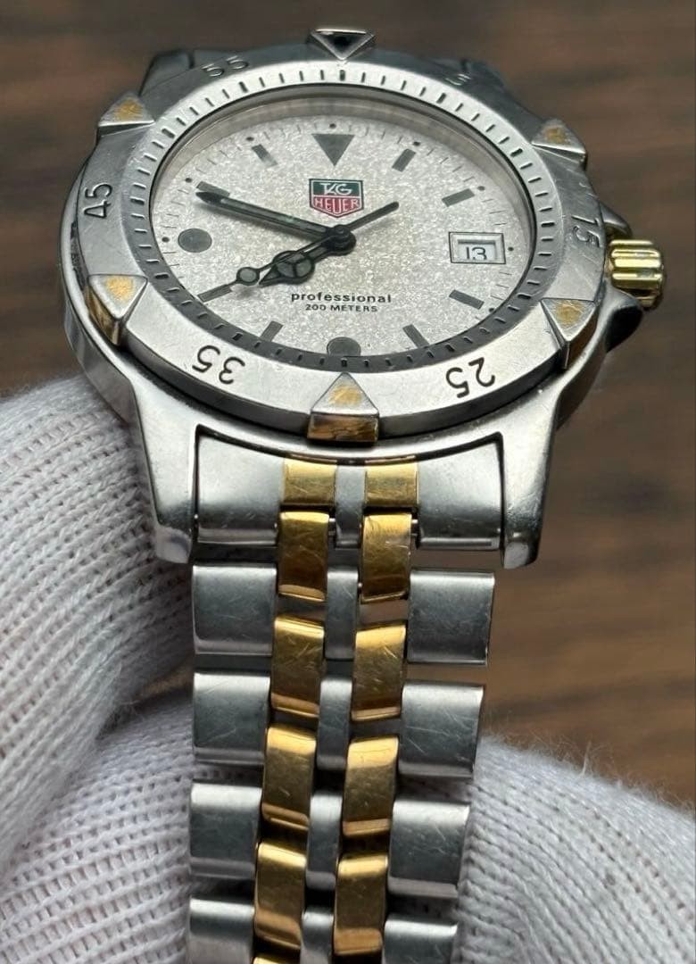 時計 TAG HEUER professional 200M Tag Heuer WD1221 2000 Series Professional 200m Mens Watch Quartz