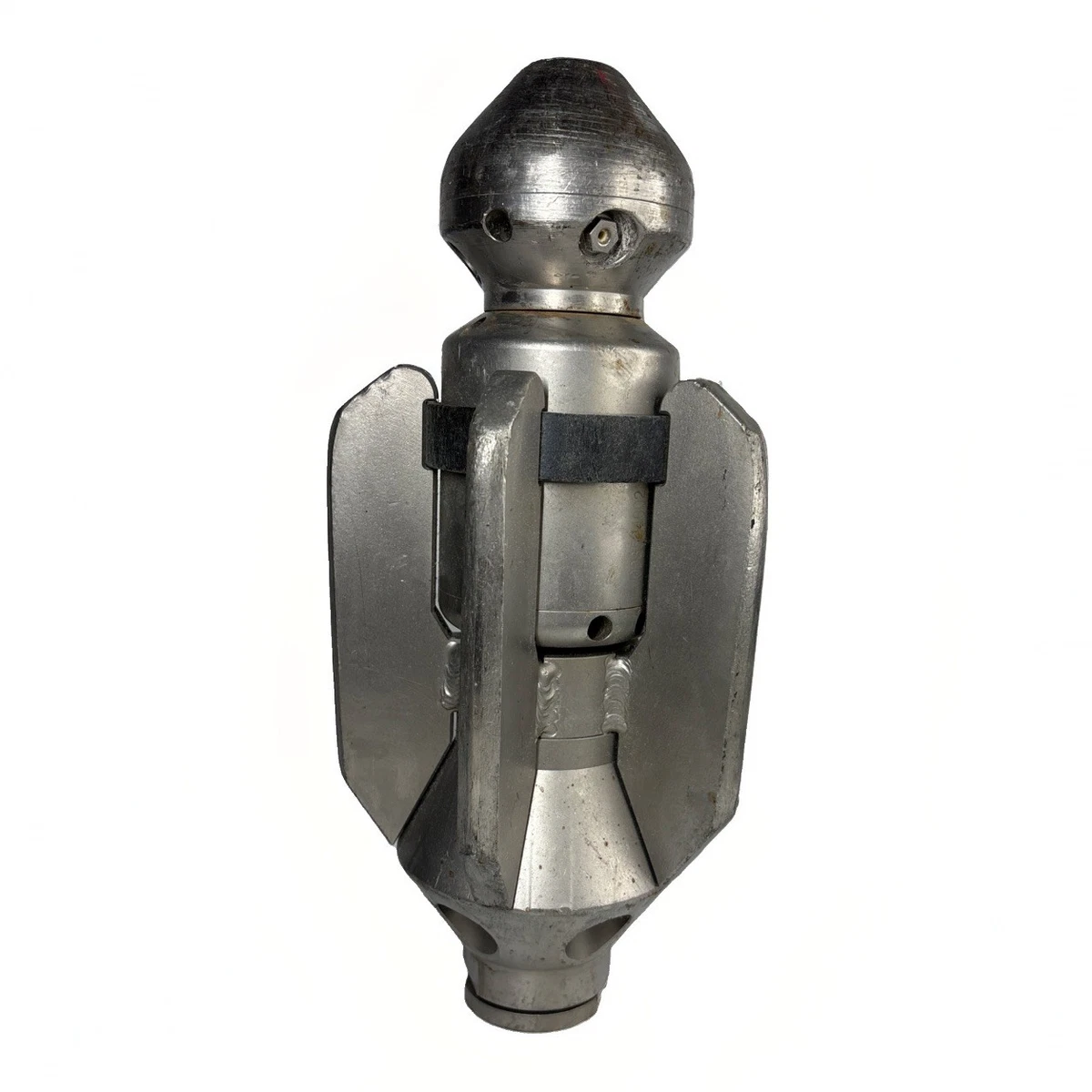 3D Rotating Sewer Jetter Nozzle Stainless Steel Hydro Jet Cleaning Tool Used photo 2