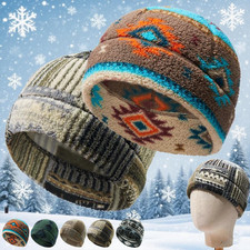 Outdoor Winter Hats Thick Warm Beanie for Women Men Cold Weather Ski Skull Cap