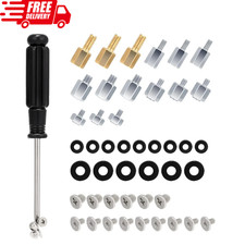 46PCS NVME M.2 SSD Mounting Screws M.2 SSD Screw Kit for Asus Gigabyte ASRock