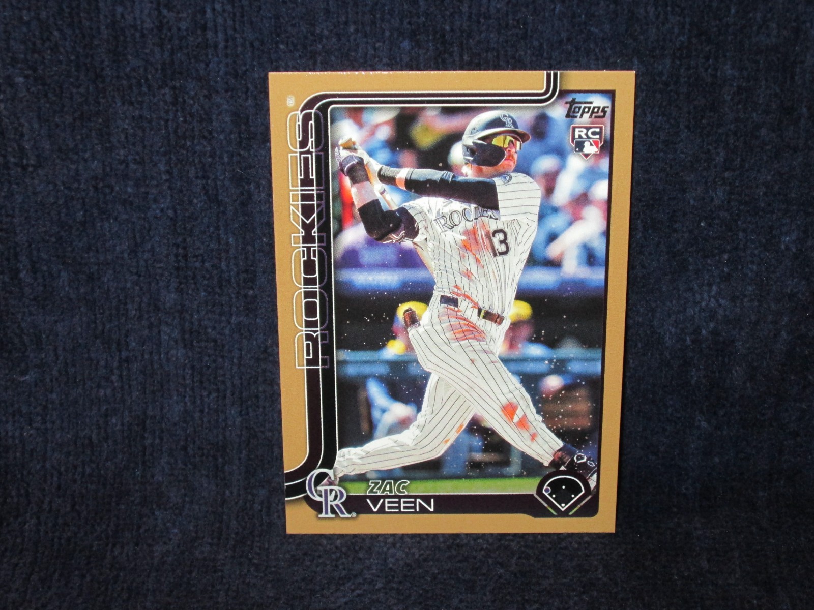 2025 Topps Update Rookie Gold Parallel Zac Veen #US286 - #808/2025