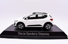NOREV Diecast Car Model Dacia Sandero Stepway 1:43 White With Case