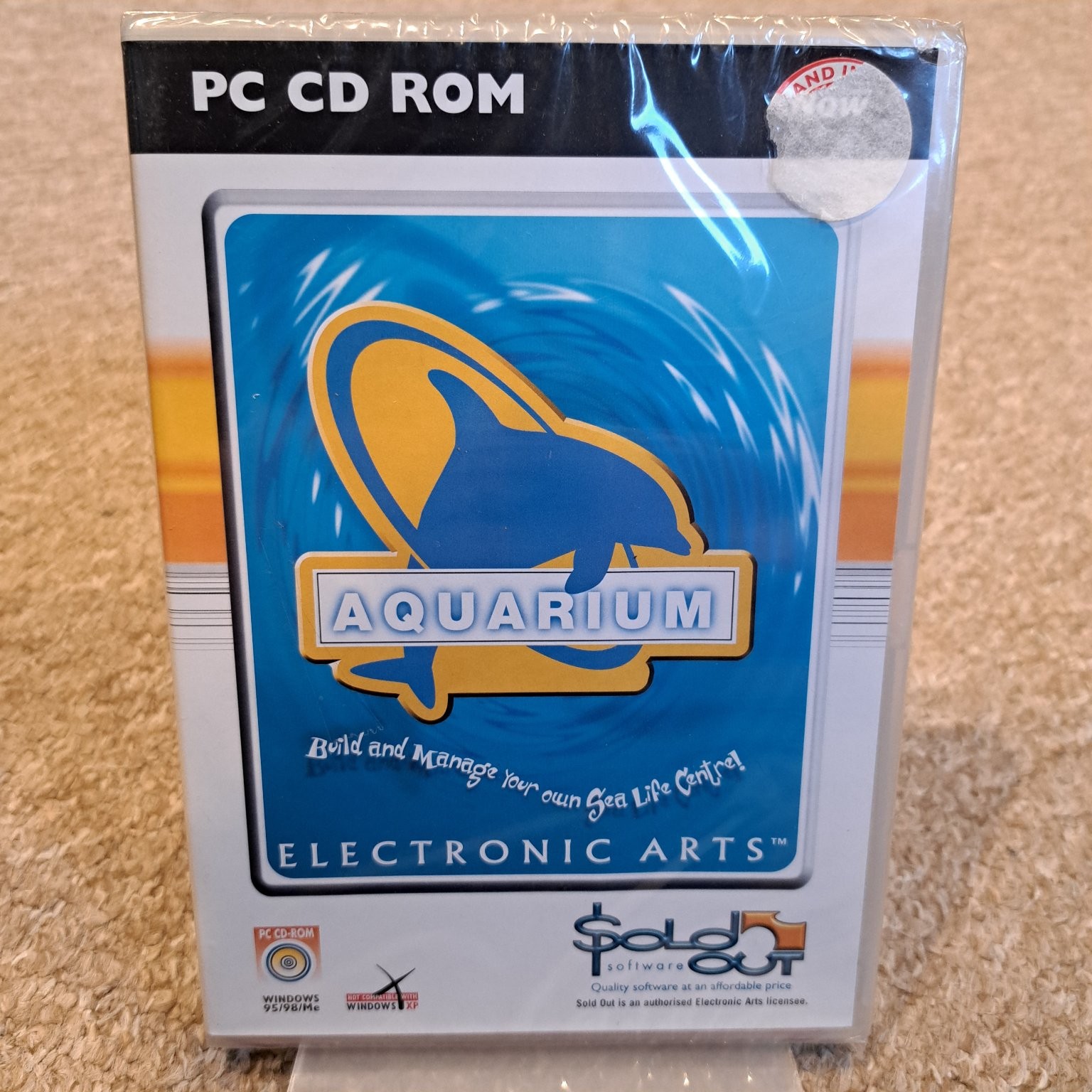 Aquarium Sold Out Software PC CD ROM Video Game Simulation NEW SEALED