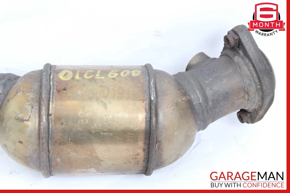 01-02 Juego de 2 tubos de escape laterales izquierdo y derecho Mercedes W215 CL600 S600 OEM Foto 4 de 4