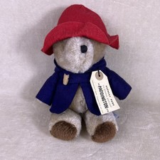 Vtg Paddington Plush Bear Darkest Peru to London Tag Eden Toys 1975/1983