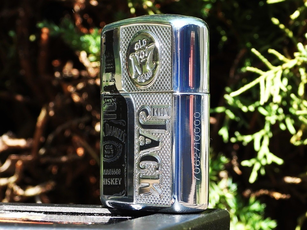 I Know Jack Daniels Zippo Lighter - Armor Case - Old No. 7