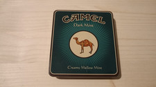 SCATOLE SIGARETTE LATTA CAMEL -MENTA- RARE LIMITED EDITION USA ANNI 90
