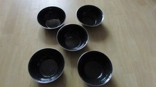 metal bowls for all occasions colour black  barbecues/ parties/ indoors  outdoor