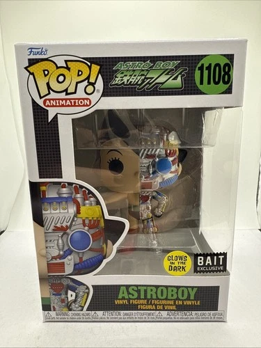 FUNKO POP ANIMATION 1108 ASTROBOY GITD BAIT EXCLUSIVE! IN PROTECTOR