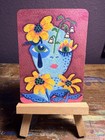 ACEO Art Card Original Abstract OOAK “Boobells & The Girl” by Chelsart1111  — photo 2