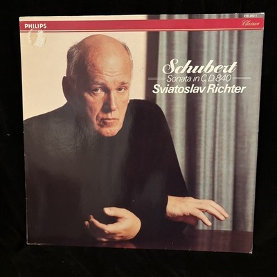 SCHUBERT Piano Sonata in C, D. 840 - SVIATOSLAV RICHTER - PHILIPS ST LP 1985