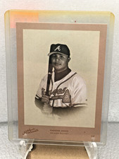 ANDRUW JONES 2005 9/40 Donruss Studio Portraits ZENITH SEPIA B&W SP-25