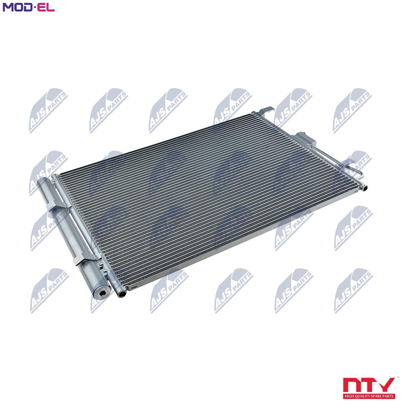 NTY A/C Condenser for Hyundai KIA CCS-HY-036, With Drier, Reinforced - Image 8