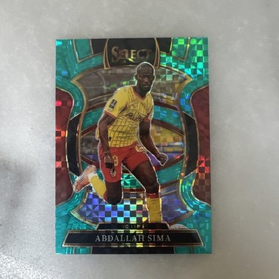 2025-26 Select Ligue 1 Soccer Terrace Teal Checker Prizm #56 Abdallah Sima Lens
