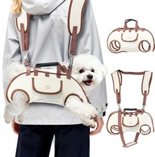 Hands Free Dog Backpack Carrier for Small Dogs, Yorkie Shoulder Carrier Sling...