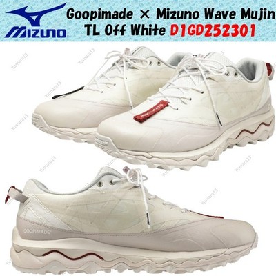 Goopimade × Mizuno Wave Mujin TL Off White D1GD252301 Men's Size