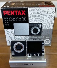 Rare PENTAX Optio X Digital Camera Excellent Condition Unique Design