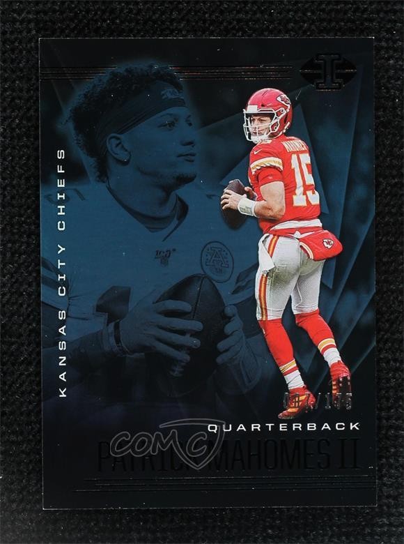 2020 Panini Illusions Trophy Collection Teal 87/175 Patrick Mahomes II #2 9nn