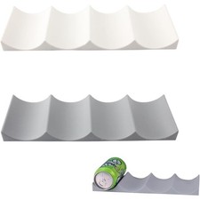 1/2pcs Fridge Beer/Wine Rack - Stackable Non-Slip Refrigerator Bottle Holder