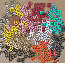 200 Miniatur Schnallen zum Basteln für Model...