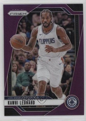 2024-25 Panini Prizm Purple Prizm 43/99 Kawhi Leonard #189 1l2