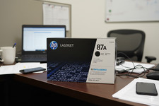   Orginal HP 87A CF287A Black Toner Cartridge New Sealed Box