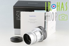 Voigtlander APO-LANTHAR 50mm F/3.5 Type II Leica M Lens Silver New