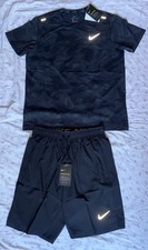 Nike Running Komplettset Grau Schwarz Retrore...