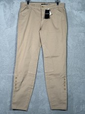 Lauren Ralph Lauren Pants Womens 4 Tan Stretch Riding Jodhpur Equestrian Ankle