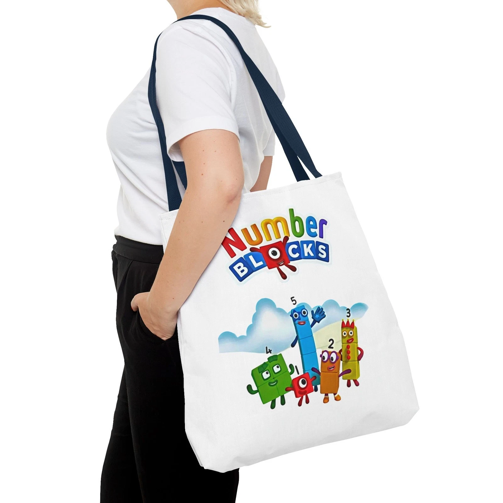 Number Blocks Tote Bag for Kids