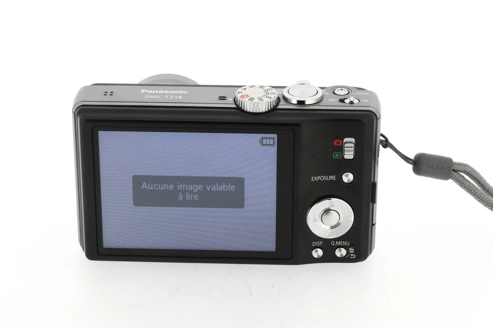 Panasonic Lumix DMC-TZ18 – Compact numérique – avec chargeur, batterie, courroie - Photo 4/4