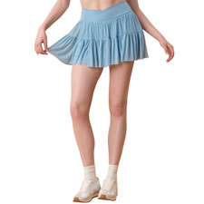 Blogilates Ballerina Skort - Size Large - Light Blue