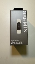Garmin VIVOSMART 5 Smart FITNESS TRACKER - Braccialetto Taglia S/M - Bianco NUOVO IN SCATOLA
