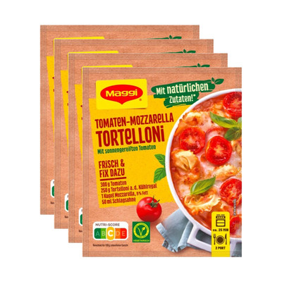 Maggi Fix: Tomato Mozarella Tortelloni powder mix -4pc - FREE SHIPPING