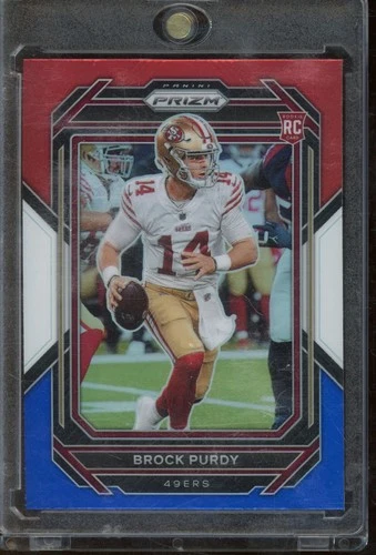 2022 Prizm Brock Purdy Red White Blue RC #353