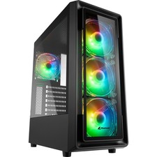 Sharkoon TK4 RGB, Tower-Gehäuse, schwarz