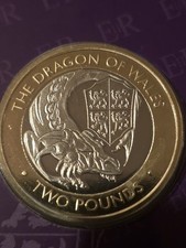 2021 Queens Beasts The Dragon of Wales £2 Two Pound Coin RARE POBJOY BUNC