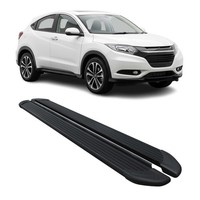 Seitenschweller Trittbretter Schweller FüR Honda HR-V 2015-2021 Alu Schwarz