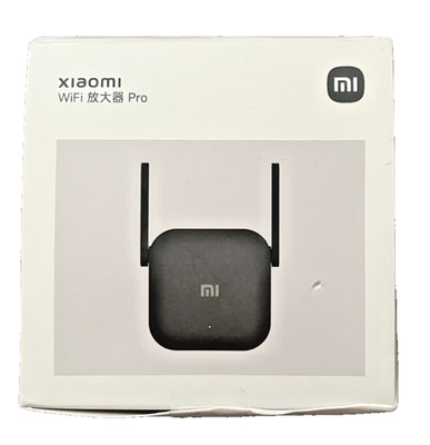 XIAOMI Wifi Pro Verstärker schwarz + EU-Stecker --- BITTE BEACHTEN SIE, DASS ES EINEN EU-STECKER HAT