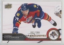 2014-15 Upper Deck UD Exclusives 51/100 Tomas Fleischmann #82 1u0