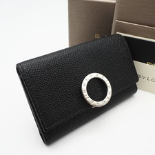 BVLGARI grain leather BVLGARI key case 30422 Key case