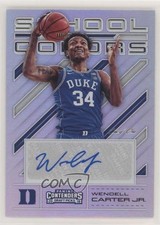 2018 Contenders Draft Picks Championship Ticket 1/1 Wendell Carter Jr Auto 0et1