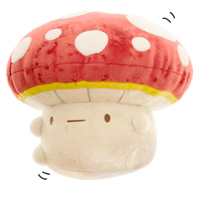 Fluffnest Puff Pals Dottie Mushroom Plush Stuffed Animal L 18'' NEW P004