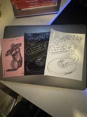 Supreme Daniel Johnston Stickers | eBay UK