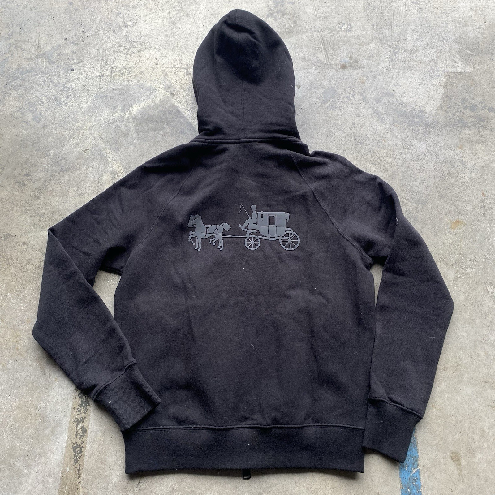 Coach Polka Dot Print Pattern Full Zip Hoodie Jac… - image 2