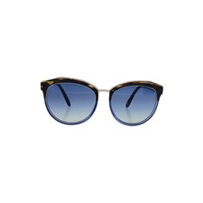 TIFFANY Co. Wellington-style sunglasses, brown/blue, women's TF4146