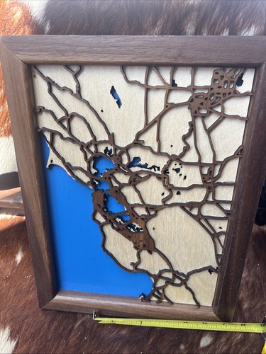 BAY AREA MAP ART