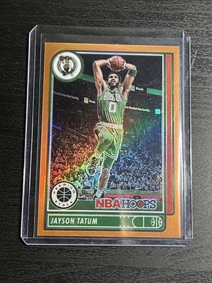 2022-23 NBA Chronicles Premium Stock Jayson Tatum Orange /75