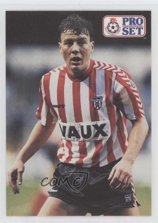 1991-92 Pro Set English League Gary Owers #208 0b3